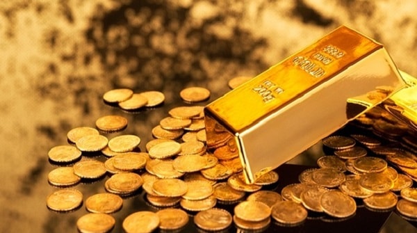 Tuần qua, giá vàng đã tăng 500.000 đồng/lượng. Ảnh: TL