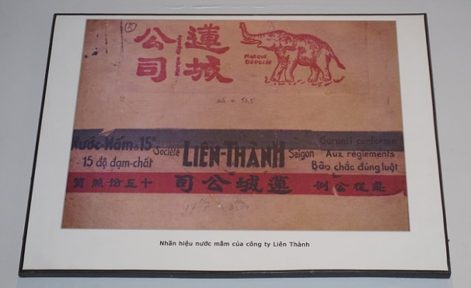 Nhãn hiệu nước mắm Liên Thành ...