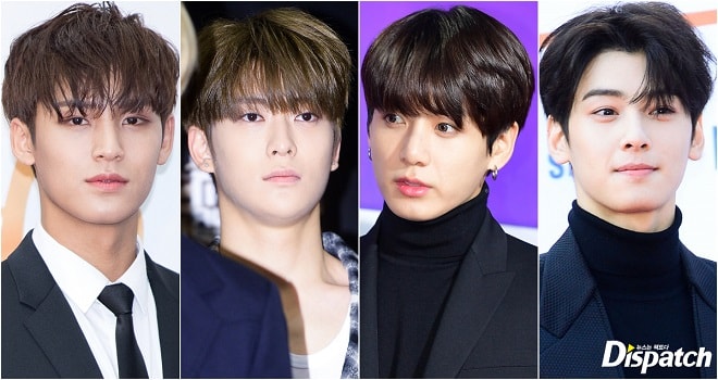 Jungkook, Cha Eun Woo, Jaehyun và Mingyu tụ tập trên bar trong thời gian giãn cách xã hội.