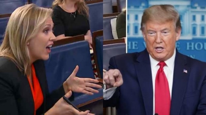 Nữ phóng viên Paula Reid của đài CBS bị Trump gọi là