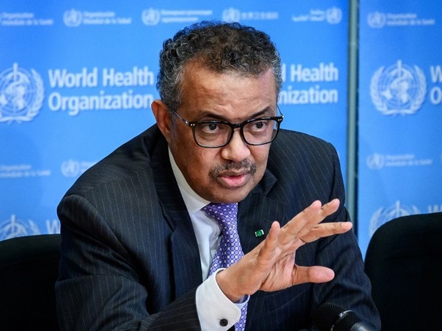 Chủ tịch WHO Tedros Adhanom Ghebreyesus. Ảnh: AFP