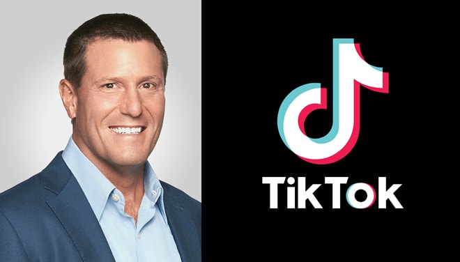 Kevin Mayer vừa được bổ nhiệm làm CEO mới của TikTok.