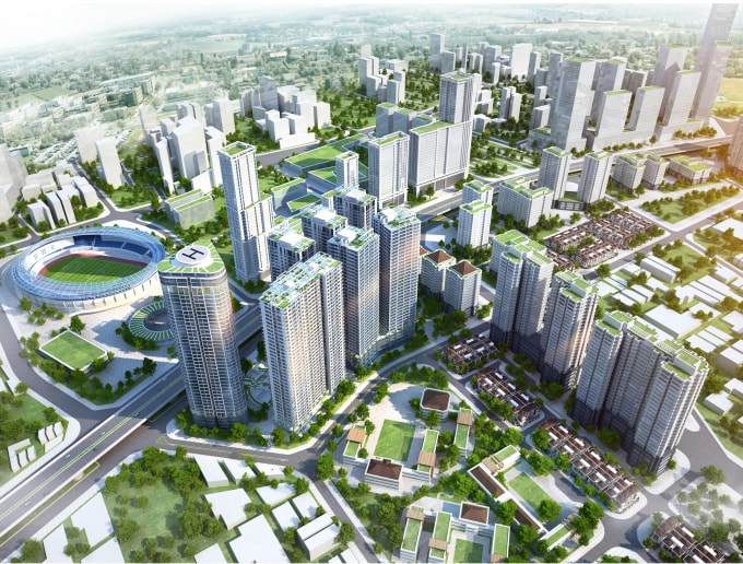 Thị trường BĐS còn rất nhiều dư địa tăng trưởng (ảnh TL)