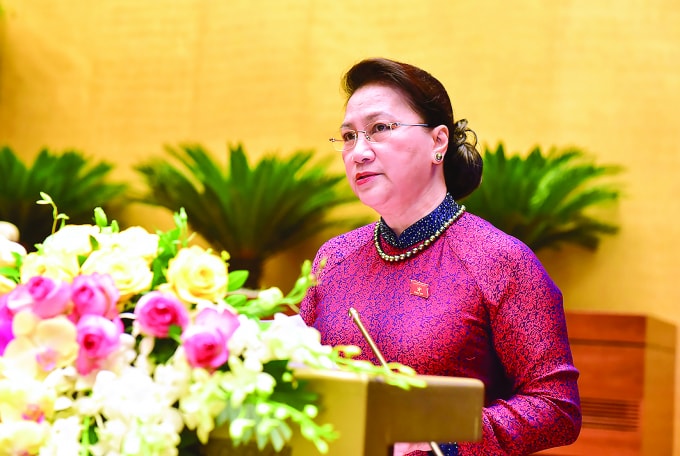 Chủ tịch Quốc hội Nguyễn Thị Kim Ngân.