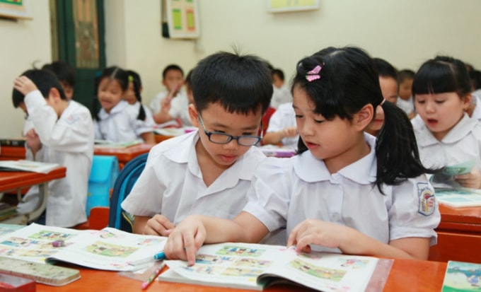 47 tỉnh đã chọn xong sách giáo khoa lớp 1. Ảnh: TL