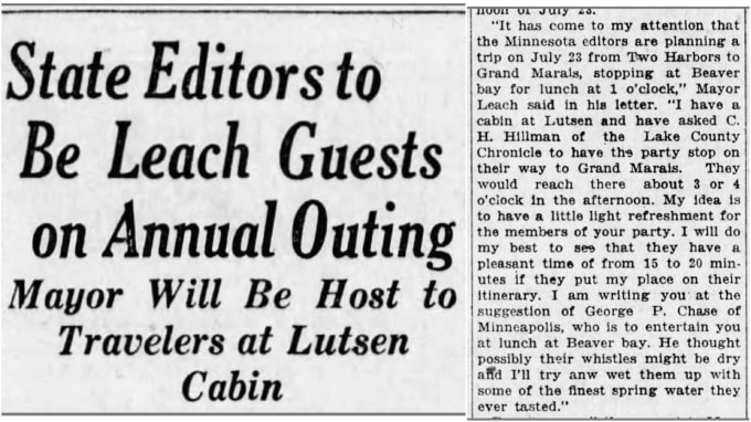 Một bài báo trên tờ Ngôi sao Minneapolis, ngày 13 tháng 7 năm 1927 - Ảnh: Newspaper.com
