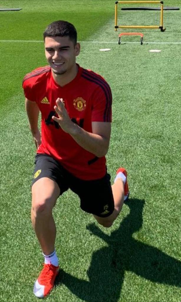 Tiền vệ Andreas Pereira.