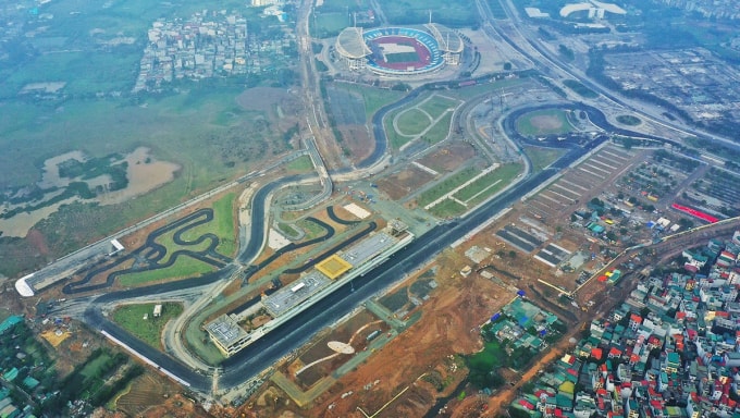 Đường đua F1 hoàn thiện cùng với các hạ tầng giao thông mới liên tục được đầu tư tạo đà cho BĐS phía Tây Hà Nội phát triển