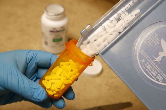 Thuốc Chloroquine tại một hiệu thuốc ở Utah, Mỹ. Ảnh: Le Monde