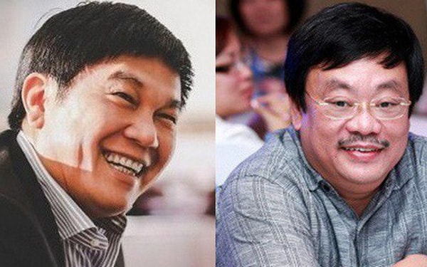 Ông chủ Hòa Phát - Trần Đình Long và “đại gia nước mắm” - Nguyễn Đăng Quang. Ảnh: TL