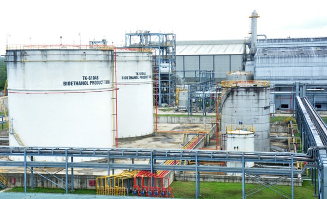 Dự án Nhà máy sản xuất Ethanol Bình Phước. Ảnh: TL