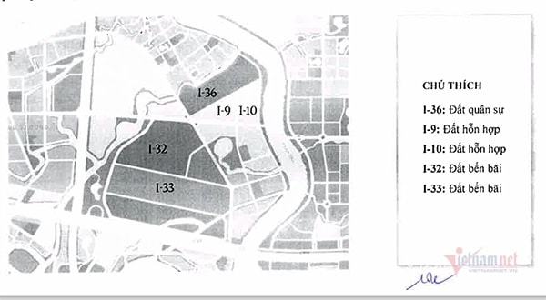 Khu đất quân sự quốc phòng dự kiến điều chỉnh quy hoạch thành trung tâm công nghệ sinh thái Tam Đa