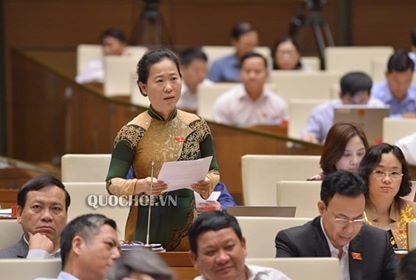 Đại biểu Tô Ái Vang (Đoàn Sóc Trăng)