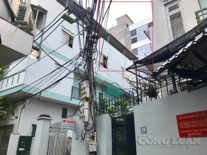 Công trình khủng số 15 ngõ 401 ngách 41 đường Cổ Nhuế, phường Cổ Nhuế 2