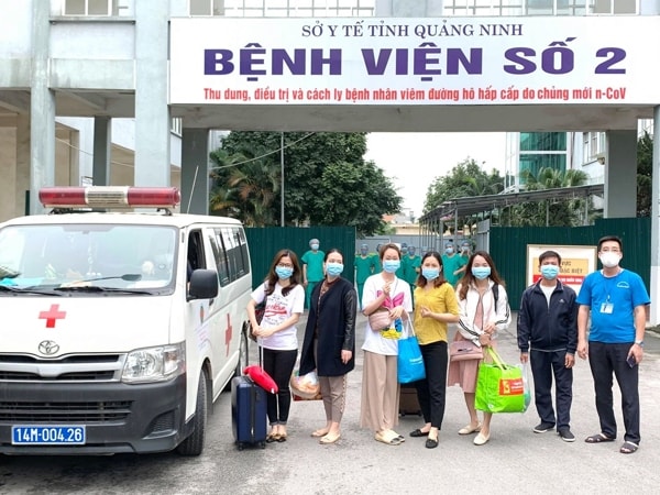 Ngày 25/5, tại Bệnh viện số 2 Quảng Ninh có một bệnh nhân được công bố khỏi bệnh