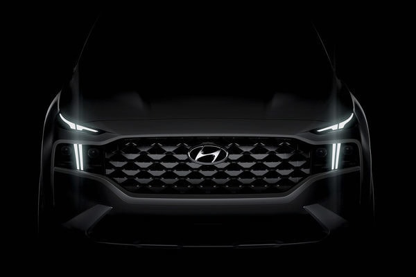 Thiết kế mới của Santa Fe 2021. Ảnh: Hyundai