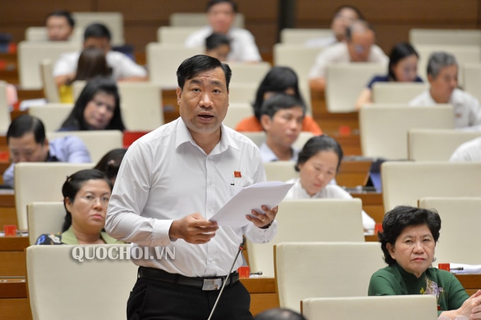 Đại biểu Thạch Phước Bình  (đoàn Trà Vinh).