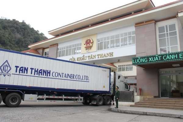Cửa khẩu Tân Thanh (Lạng Sơn). Ảnh: TL