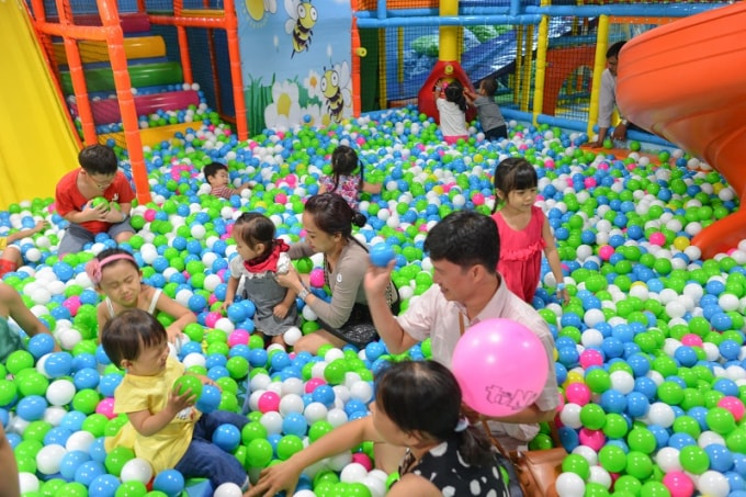 Khu vui chơi tiNiworld là lựa chọn hoàn hảo cho các gia đình dịp nghỉ lễ. Ảnh: TL
