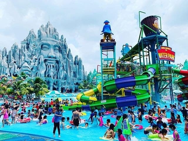 Suối Tiên là địa điểm được lòng nhiều em nhỏ. Ảnh: TL