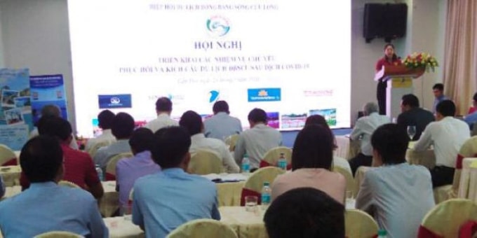 Hội nghị do Hiệp hội Du lịch ĐBSCL vừa phối hợp với Hiệp hội Du lịch TP.HCM tổ chức