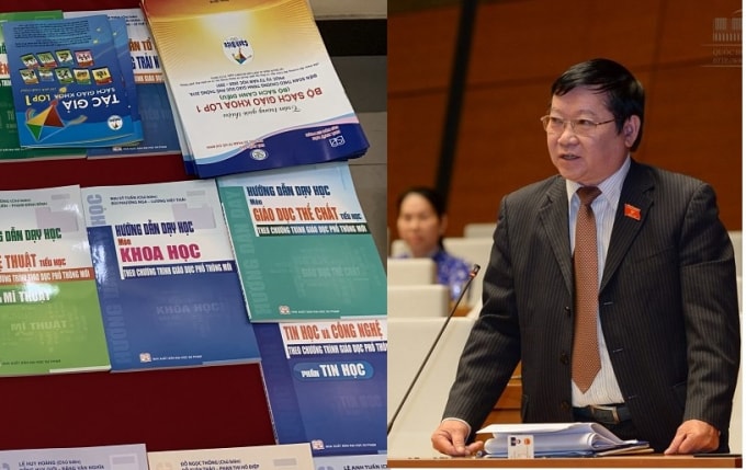Theo Nguyên Phó Chủ nhiệm Ủy ban Văn hóa, Giáo dục, Thanh niên, Thiếu niên, Nhi đồng của Quốc hội thì địa phương có 100% các trường chọn một bộ sách giáo khoa là không đạt yêu cầu (ảnh TL).