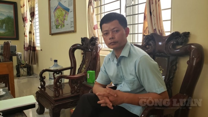 Ông Bùi Quốc Trị - Chủ tịch UBND xã Ninh Giang, huyện Hoa Lư, tỉnh Ninh Bình.