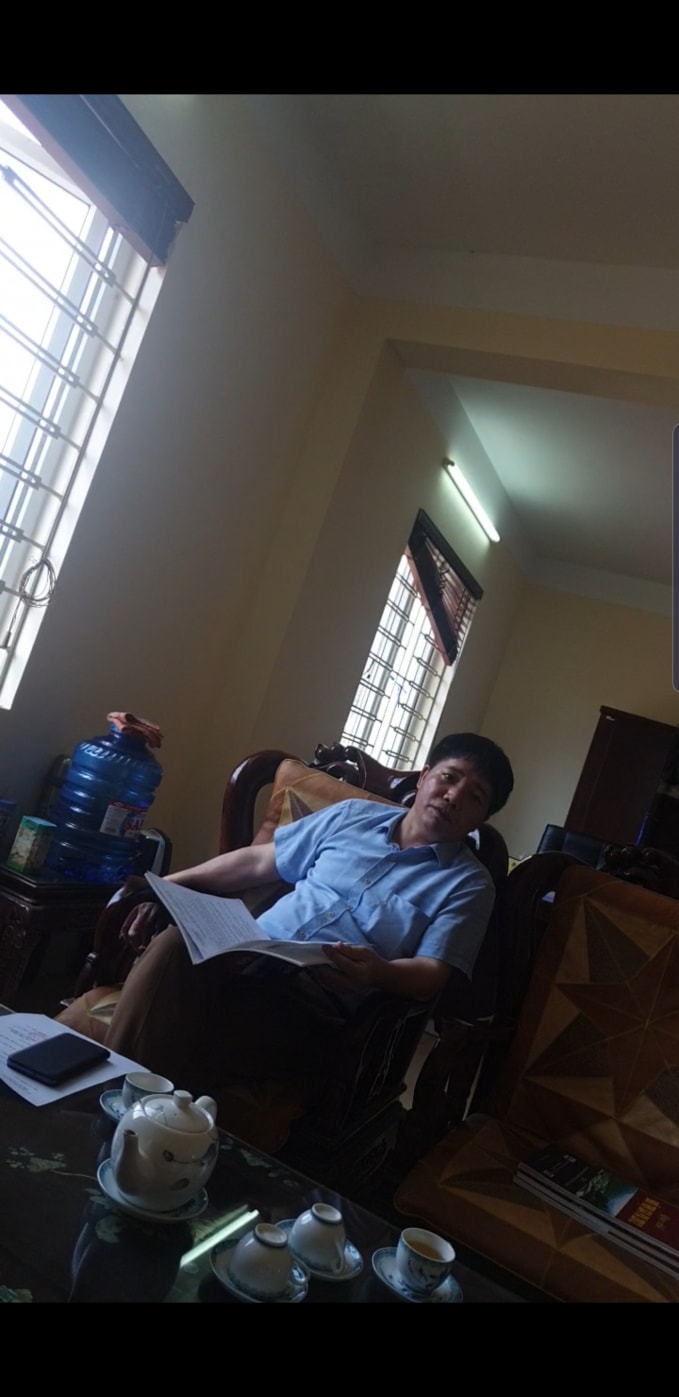 Ông Nguyễn Thanh Xứng, trưởng phòng Quản lý Đô thị Sa pa