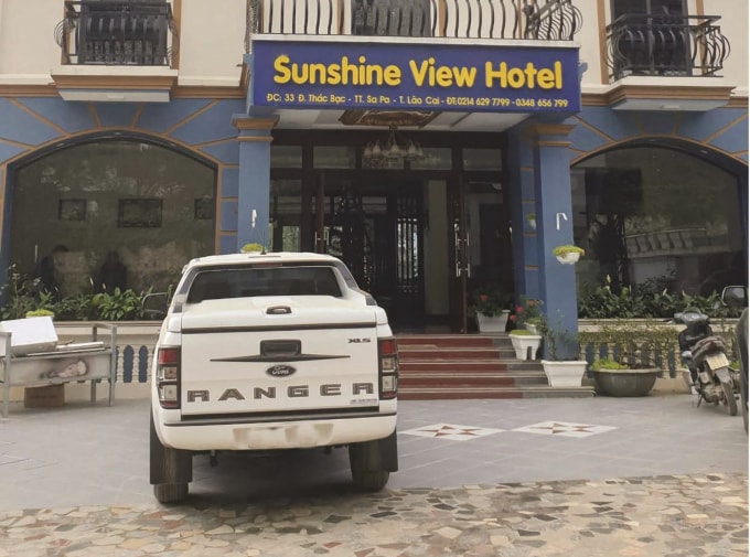 Khách sạn Sunshine View được cho là xây dựng trái phép trên đất nông nghiệp