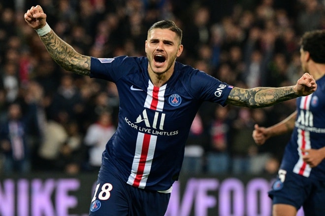 Hợp đồng giữa Icardi và Paris Saint-Germain sẽ kéo dài tới năm 2014. Ảnh: PSG