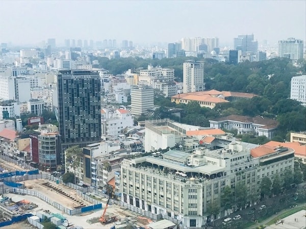 Khu trung tâm Quận 1 TP Hồ Chí Minh