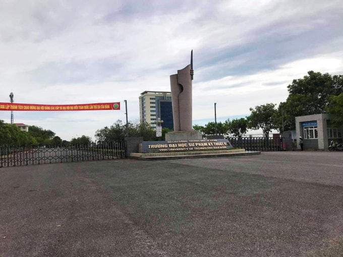 Trường Đại học Sư phạm Kỹ thuật Vinh - nơi xảy ra vụ việc