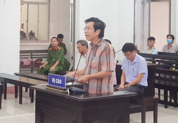 Phó Chủ tịch UBND TP Nha Trang Lê Huy Toàn tại phiên tòa phúc thẩm