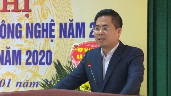 Tân Thứ trưởng Bộ Khoa học và Công nghệ Nguyễn Hoàng Giang. Ảnh: VGP