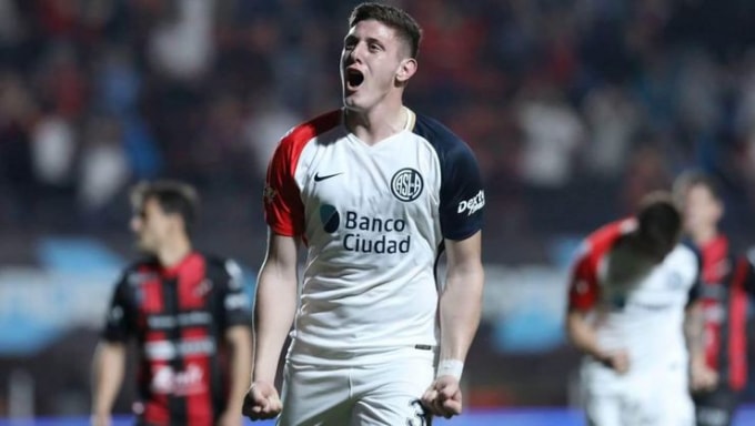 Adolfo Gaich sẽ đến thay thế Lautaro Martinez. Ảnh: San Lorenzo