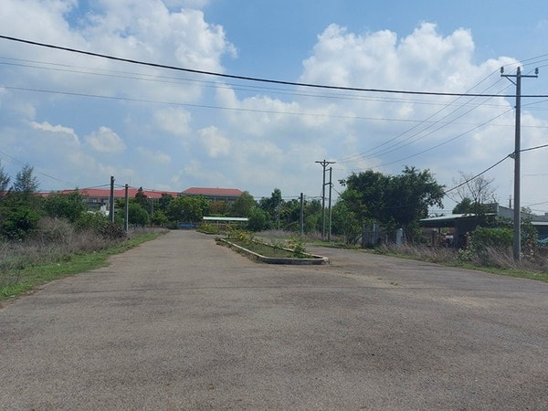 Khu đất dự án giao cho cán bộ địa phương không qua đấu giá tại huyện Đất Đỏ, tỉnh Bà Rịa - Vũng Tàu. Ảnh: TL