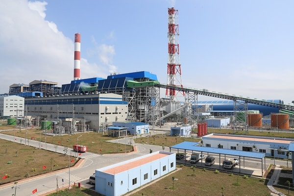 Nhà máy Nhiệt điện Thái Bình với tổng mức đầu tư 1,27 tỷ USD, khánh thành tháng 2/2019. Ảnh: EVN