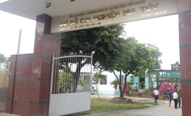 Cơ sở cai nghiện, nơi xảy ra đánh nhau và có 17 học viên bỏ trốn. Ảnh: Anh Minh.