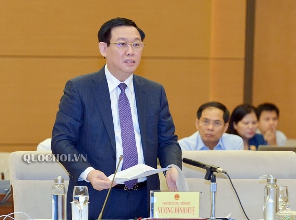 Tại Kỳ họp thứ 9 (đợt 2), Quốc hội sẽ tiến hành quy trình miễn nhiệm chức Phó Thủ tướng đối với ông Vương Đình Huệ. Ảnh: quochoi.vn