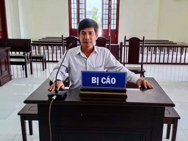 Bị cáo Lương Hữu Phước tại phiên tòa phúc thẩm
