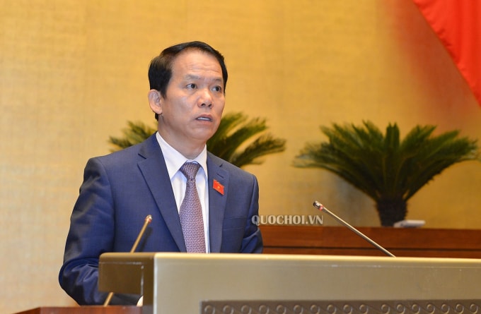 Chủ nhiệm Ủy ban Pháp luật Hoàng Thanh Tùng.
