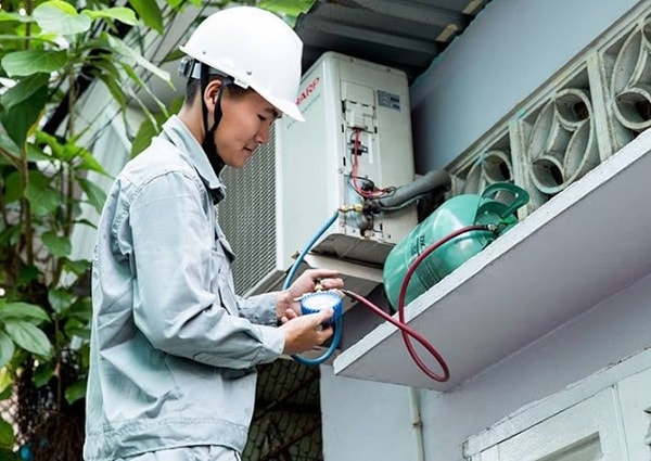 Máy điều hòa phải đủ gas mới phát huy tác dụng làm mát