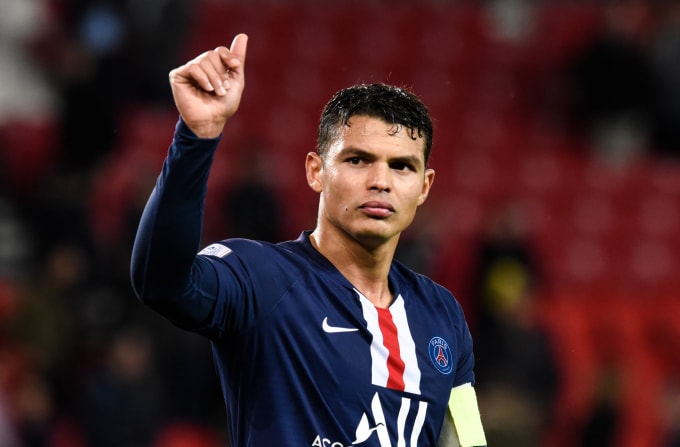 Thiago Silva chia tay Paris Saint-Germain sau 8 năm gắn bó. Ảnh: getty