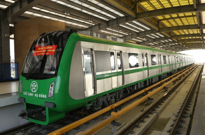 Thủ tướng chỉ đạo đưa vào khai thác đường sắt Cát Linh - Hà Đông trong năm 2020. Ảnh: TL