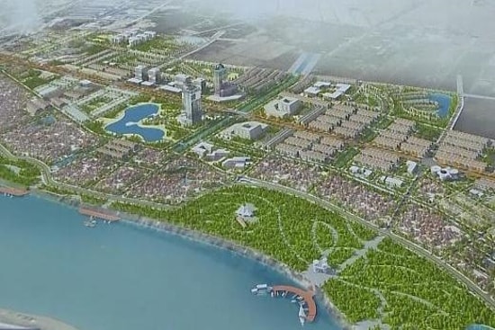 Phối cảnh quy hoạch khu đô thị mới tại xã Hoằng Quang và xã Hoằng Long, TP. Thanh Hóa
