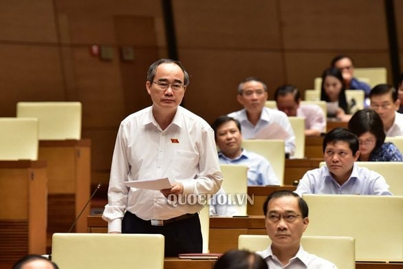 Bí thư Thành ủy TP.HCM Nguyễn Thiện Nhân.