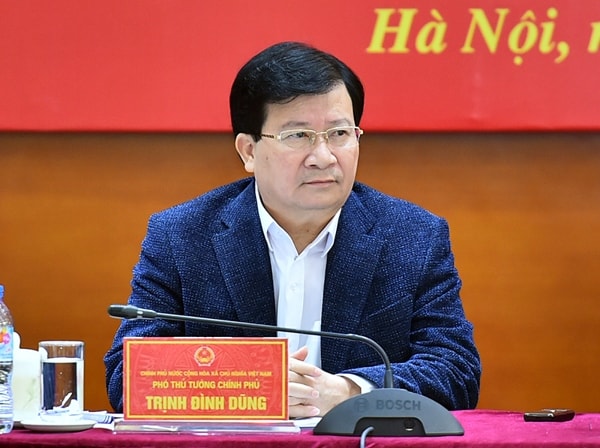 Phó Thủ tướng Trịnh Đình Dũng. Ảnh: VGP
