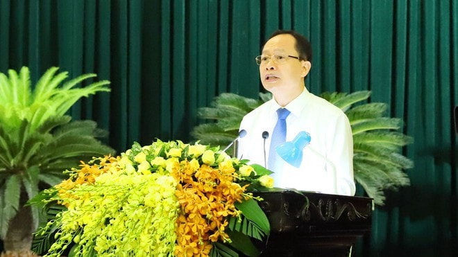 Ông Trịnh Văn Chiến, Chủ tịch HĐND tỉnh Thanh Hóa yêu cầu xử lý nghiêm cán bộ để xảy ra sai phạm trong việc chi trả tiền hỗ trợ cho các đối tượng bị ảnh hưởng bởi dịch Covid-19. Ảnh: M Hải