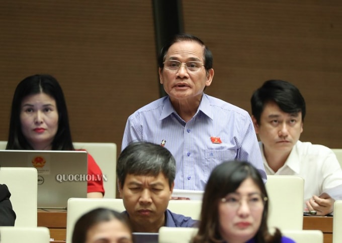 Đại biểu Quốc hội Quách Thế Tản (ảnh TL).