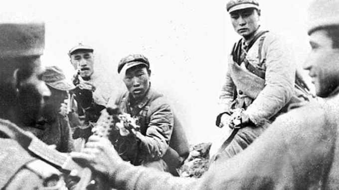 Những người lính Ấn Độ và Trung Quốc trong cuộc chiến năm 1962 - Ảnh: Lưu trữ quốc gia Ấn Độ